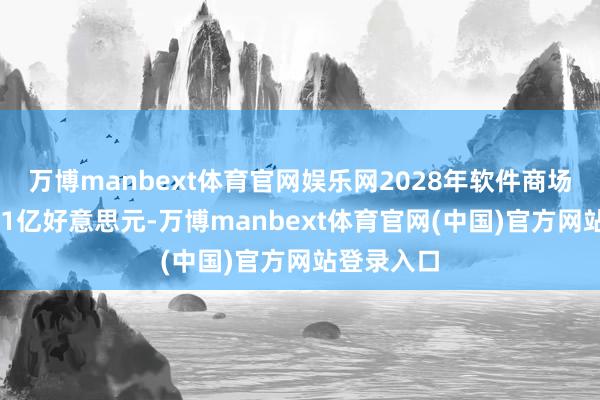 万博manbext体育官网娱乐网2028年软件商场规模超181亿好意思元-万博manbext体育官网(中国)官方网站登录入口